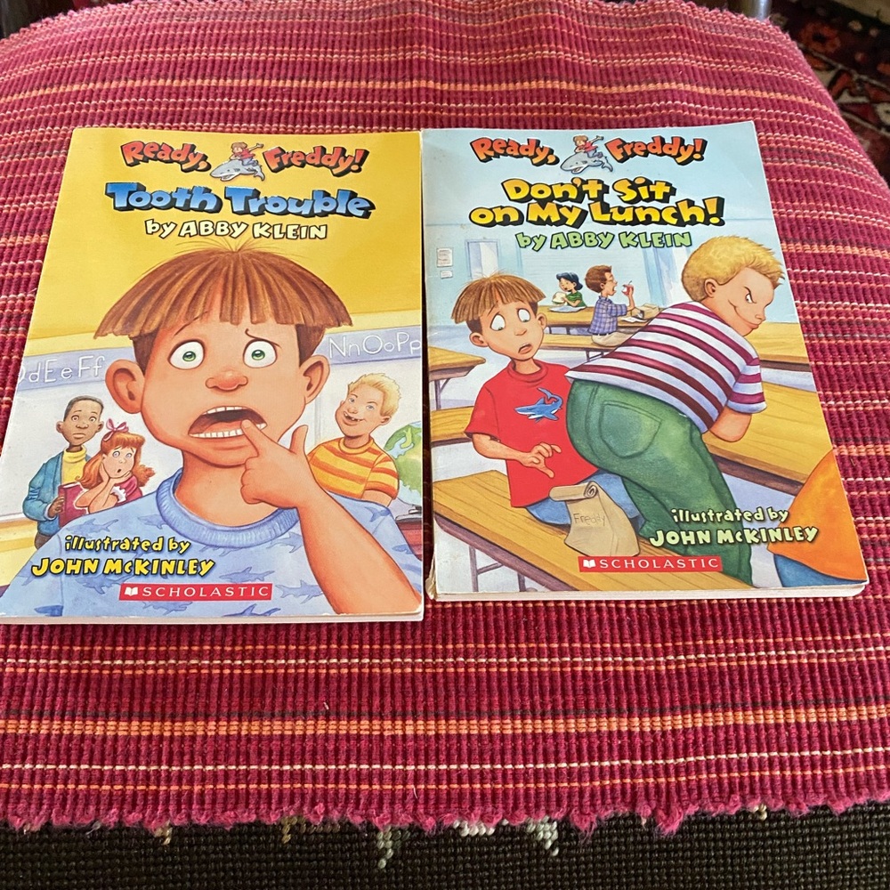 Ready Freddy! Books by Abby Klein.